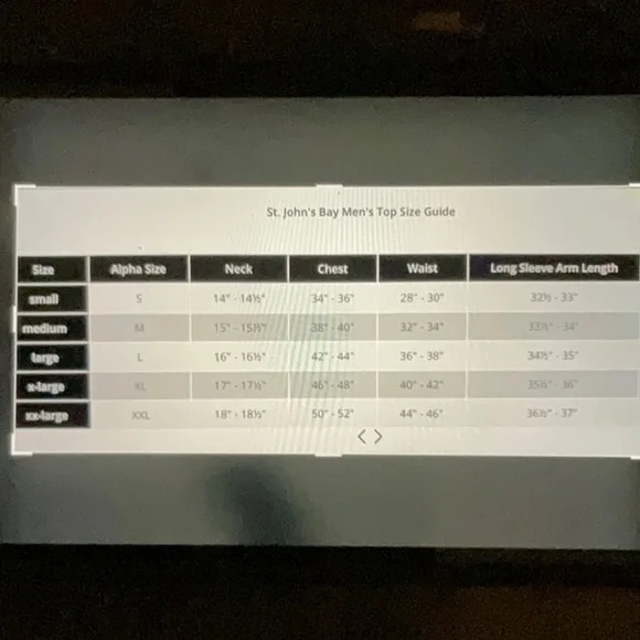 NWT men’s St John’s Bay Classic Fit Signature Flannel button down shirt, size M - Picture 8 of 8